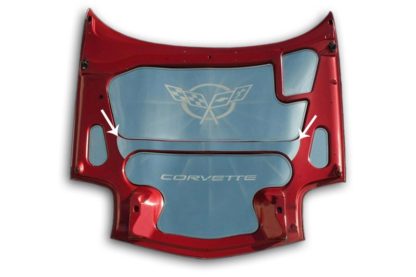 Hood Center Brace Cover Polished |1997-2004 Chevrolet Corvette