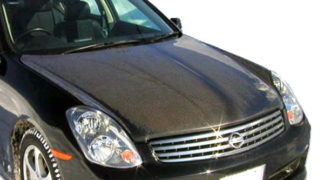2003-2004 Infiniti G Sedan G35 Carbon Creations OEM Hood - 1 Piece