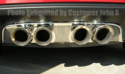Exhaust Filler Panel Corsa 3.5 Perforated |2005-2013 Chevrolet Corvette