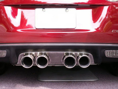Exhaust Filler Panel Borla Stinger/Touring Round Quad Perforated |2005-2013 Chevrolet Corvette