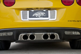 Exhaust Filler Panel NPP Exhaust "Billet Style" |2005-2013 Chevrolet Corvette