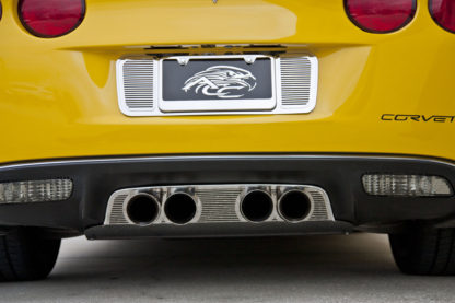 Exhaust Filler Panel NPP Exhaust "Billet Style" |2005-2013 Chevrolet Corvette