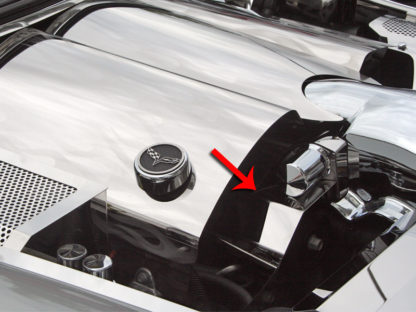 Belt Tension Cover Stand Alone *Requires modification of factory vacuum lines* |2005-2007 Chevrolet Corvette
