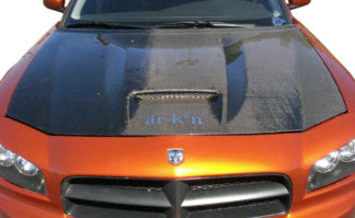 2006-2010 Dodge Charger Carbon Creations SRT Look Hood - 1 Piece