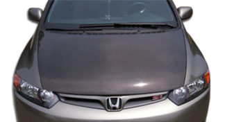 2006-2011 Honda Civic 4DR Carbon Creations OEM Hood - 1 Piece