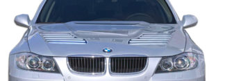 2006-2008 BMW 3 Series E90 4DR Duraflex GTR Look Hood - 1 Piece