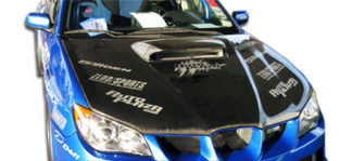 2006-2007 Subaru Impreza WRX STI Carbon Creations STI Look Hood - 1 Piece