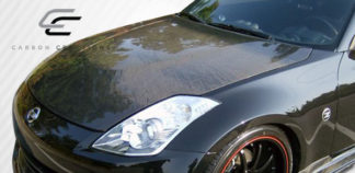 2007-2008 Nissan 350Z Z33 Carbon Creations OEM style Hood - 1 Piece