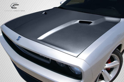 2008-2019 Dodge Challenger Carbon Creations SRT Look Hood - 1 Piece