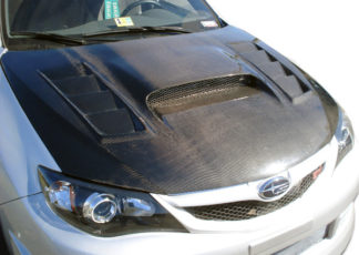 2008-2011 Subaru Impreza 2008-2014 WRX STI Carbon Creations GT Concept Hood – 1 Piece