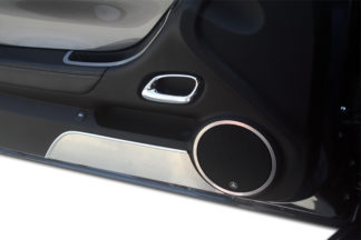 Door Panel Kick Plates Satin 2pc 2010-2015 Chevrolet Camaro
