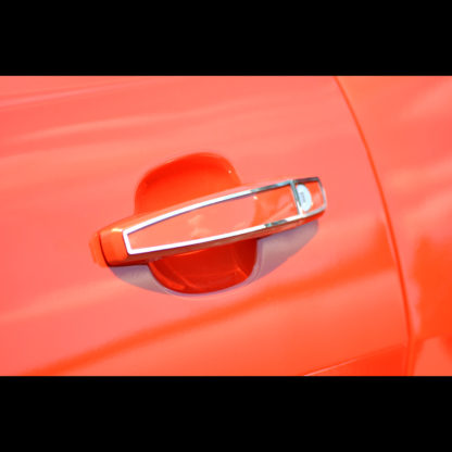 Door Handle Trim Polished Exterior 2pc 2010-2015 Chevrolet Camaro