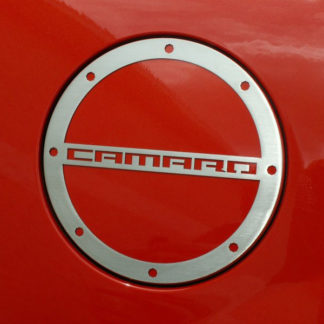 Gas Cap Cover Satin "Camaro Style" 2010-2017 Chevrolet Camaro