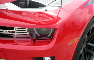 Headlight Polished Stainless Trim Rings 2pc 2010-2013 Chevrolet Camaro