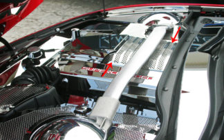 Supercharger Perforated Plenum Cover 2012-2015 Chevrolet Camaro