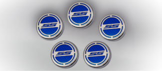 Cap Cover Set Carbon Fiber “SS” Series Automatic 5pc CF Blue 2010-2015 Chevrolet Camaro