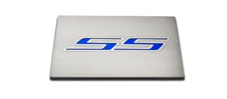 Fuse Box Cover Satin Stainless Top Plate w/ Polished SS 2016-2019 Chevrolet Camaro