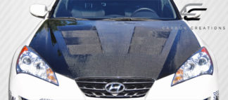2010-2012 Hyundai Genesis Coupe 2DR Carbon Creations Circuit Hood – 1 Piece