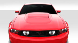 2010-2012 Ford Mustang Duraflex Circuit Hood - 1 Piece (Overstock)
