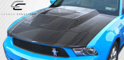 2010-2012 Ford Mustang Carbon Creations Circuit Hood - 1 Piece