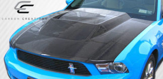 2010-2012 Ford Mustang Carbon Creations Circuit Hood – 1 Piece