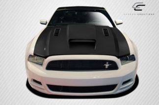 2013-2014 Ford Mustang / 2010-2014 Mustang GT500 Carbon Creations CVX Hood – 1 Piece