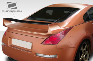 2003-2008 Nissan 350Z Z33 2DR Coupe Duraflex Vader 3 Rear Wing Trunk Lid Spoiler - 1 Piece