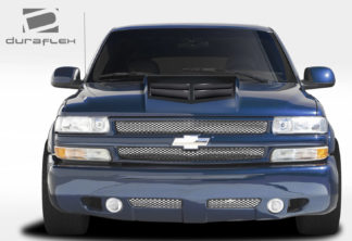 1999-2002 Chevrolet Silverado 2000-2006 Tahoe Suburban Duraflex ZL1 Look Hood - 1 Piece