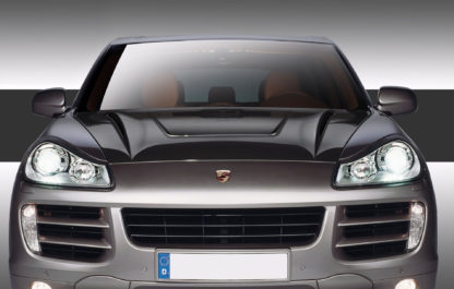 2003-2010 Porsche Cayenne Carbon Creations Eros Version 2 Hood - 1 Piece (Overstock)
