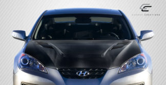 2010-2012 Hyundai Genesis Coupe 2DR Carbon Creations Vader Hood – 1 Piece