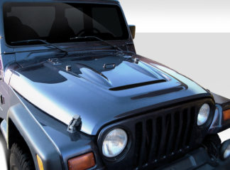1997-2006 Jeep Wrangler Duraflex Heat Reduction Hood (must be used with highline fenders) – 1 Piece