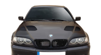 2002-2005 BMW 3 Series E46 4DR AF-2 Hood ( GFK ) - 1 Piece