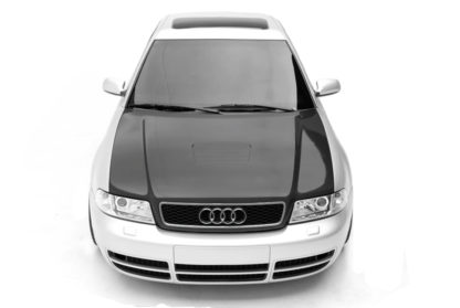 1996-2001 Audi A4 S4 B5 Carbon AF-1 Hood ( CFP ) - 1 Piece