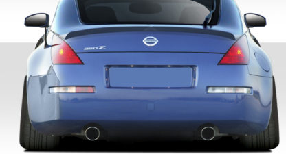 2003-2008 Nissan 350Z Z33 2DR Coupe Duraflex V-Speed Wing Trunk Lid Spoiler - 1 Piece