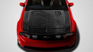 2010-2012 Ford Mustang Carbon Creations GT500 Hood - 1 Piece