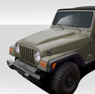 1997-2006 Jeep Wrangler Duraflex Cowl Hood (non highline fenders) – 1 Piece