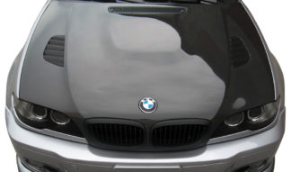 2004-2006 BMW 3 Series E46 2DR Carbon AF-2 Hood ( CFP ) – 1 Piece