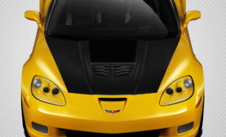 2005-2013 Chevrolet Corvette C6 Carbon Creations Stingray Z Hood – 1 Piece