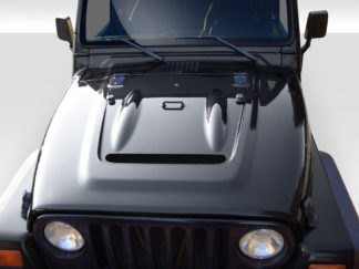 1997-2006 Jeep Wrangler Duraflex Heat Reduction Hood (fits all models without highline fenders) - 1 Piece