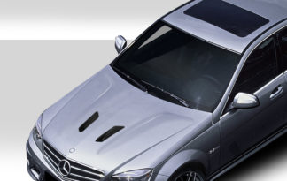 2008-2011 Mercedes C63 W204 Duraflex Black Series Look Hood – 1 Piece