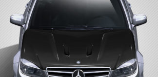 2008-2011 Mercedes C Class W204 Carbon Creations Black Series Look Hood - 1 Piece