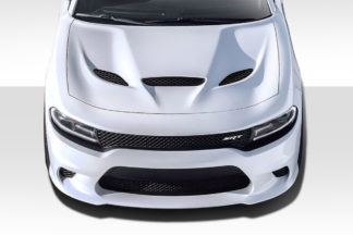 2015-2019 Dodge Charger Duraflex Hellcat Look Hood - 1 Piece