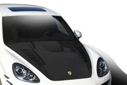 2011-2014 Porsche Cayenne Carbon AF-4 Hood ( CFP ) - 1 Piece (Overstock)