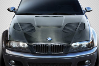 2001-2006 BMW M3 E46 2DR Carbon Creations DriTech GTR Hood - 1 Piece