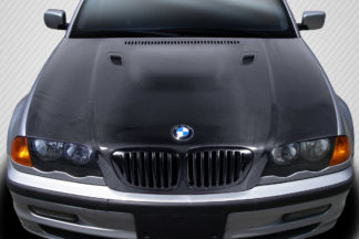 2000-2003 BMW 3 Series E46 2DR Carbon Creations DriTech E92 M3 Look Hood – 1 Piece