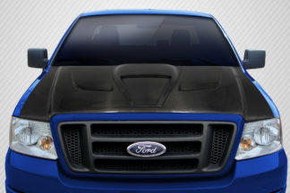 2004-2008 Ford F-150 / 2006-2008 Lincoln Mark LT Carbon Creations DriTech Shark Hood – 1 Piece