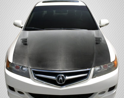 2006-2008 Acura TSX Carbon Creations DriTech R-Spec Hood - 1 Piece