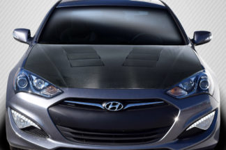 2013-2016 Hyundai Genesis Coupe 2DR Carbon Creations DriTech TS-1 Hood – 1 Piece