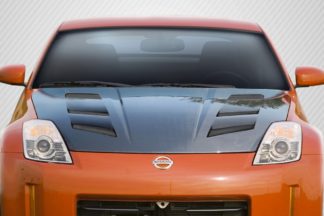 2007-2008 Nissan 350Z Z33 Carbon Creations DriTech AM-S Hood - 1 Piece