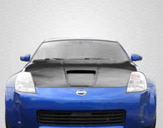 2003-2006 Nissan 350Z Z33 Carbon Creations DriTech Track Hood - 1 Piece
